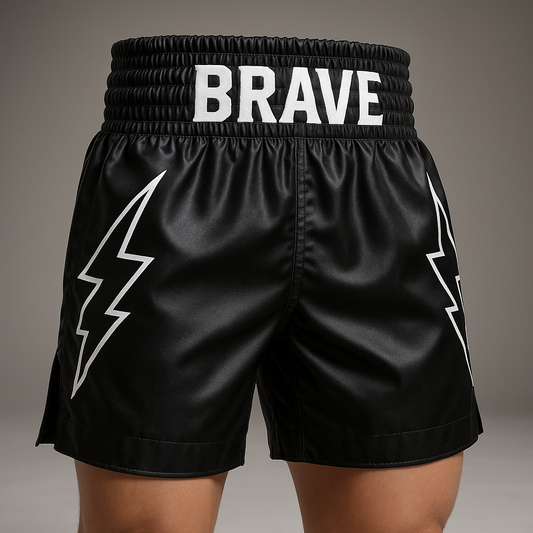 BRAVE Relámpago Negro | Classic | Muay Thai / K1.