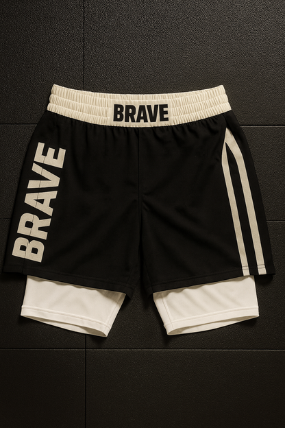 BRAVE Hybrid Pro Shorts BLACK
