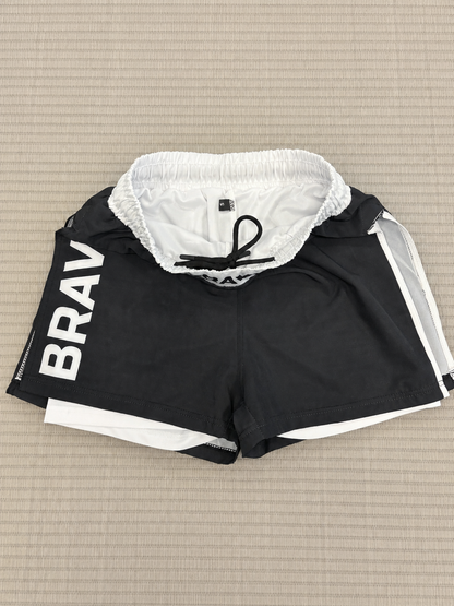 BRAVE Hybrid Pro Shorts BLACK