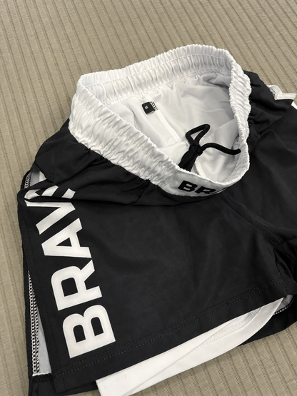 BRAVE Hybrid Pro Shorts BLACK