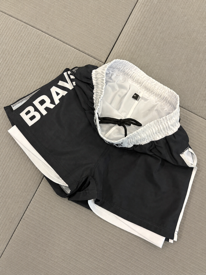 BRAVE Hybrid Pro Shorts BLACK